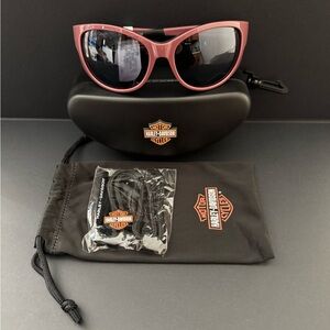 Harley-Davidson Women's Prancer Sport Photochromic Sunglasses Violet Frames Set